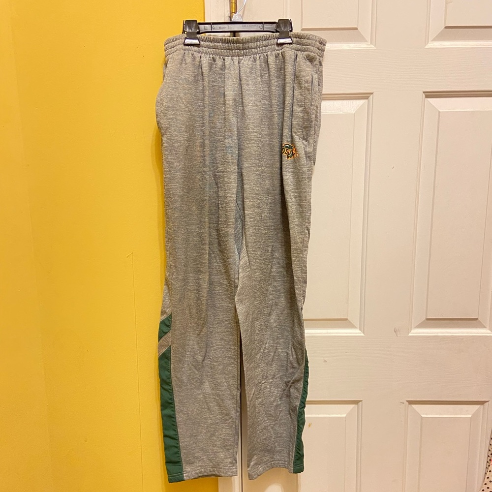 NDSU North Dakota State University football Drawstring sweatpants w/ waistband